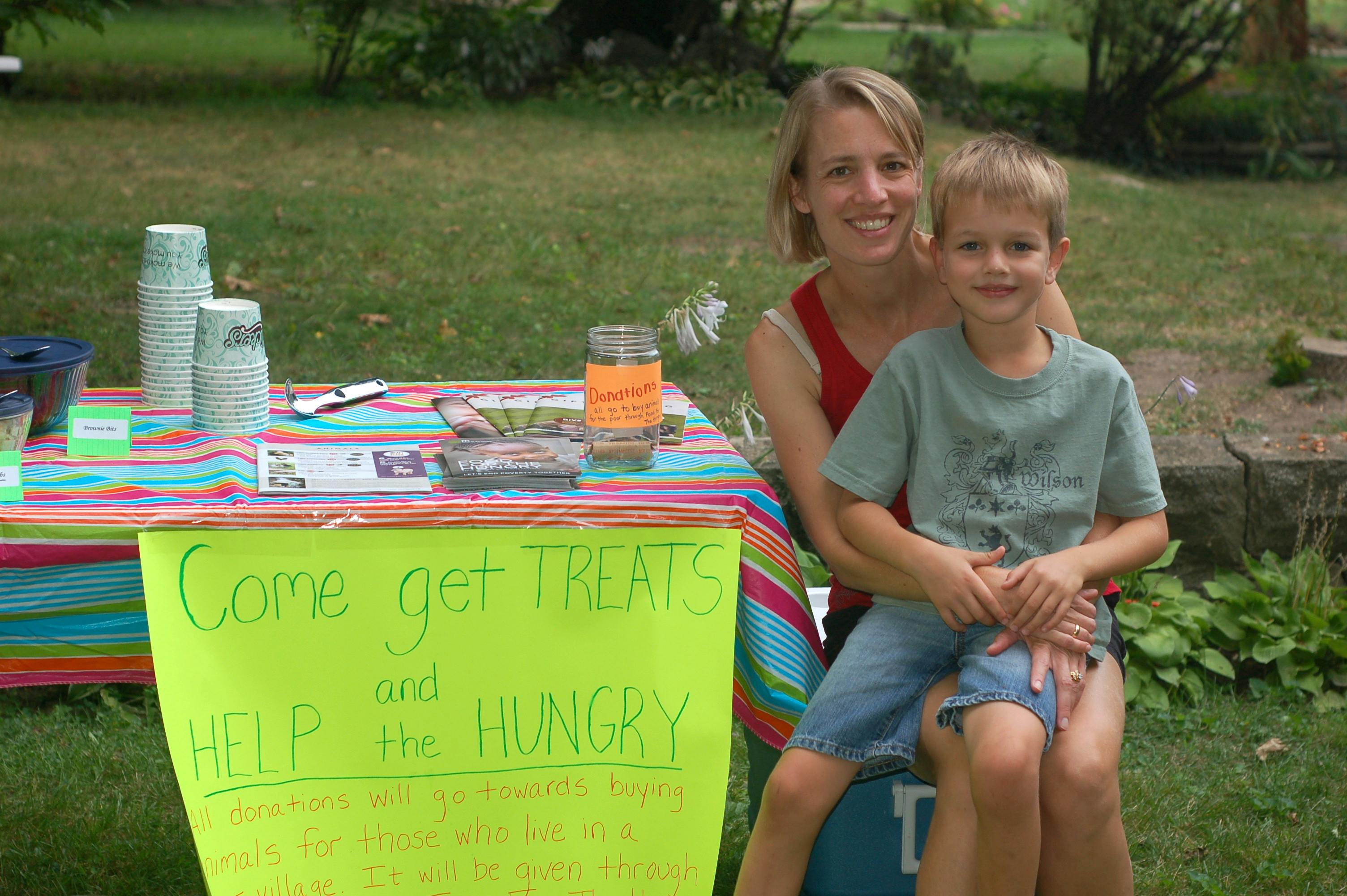 Seth asked "What can I do?" and decided on an ice cream social.