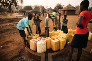 In Uganda, clean water brings a community together.