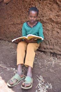 Textbooks in FH Ethiopia community