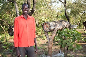 Uganda farmer Okello Jovine