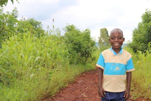 7-year old Belack from Burundi
