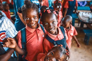 School girls in FH Haiti Community