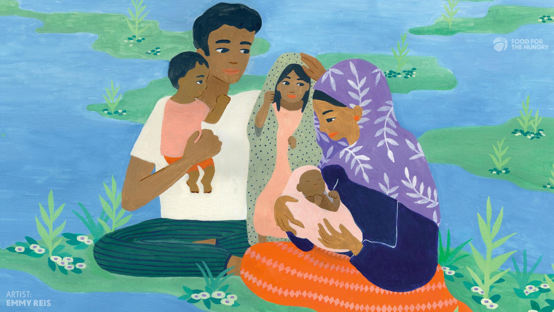 Download FREE Digital Wallpaper of Art Inspired by People Around the World Featured Image