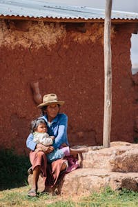 Vulnerable family in FH Bolivia community.