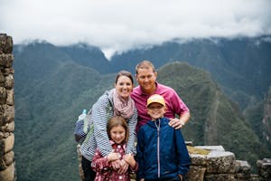 Sponsorship family visiting Peru with Food for the Hungry