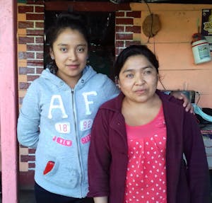 Evelyn and her mother Tomasa are FH participants in Guatemala