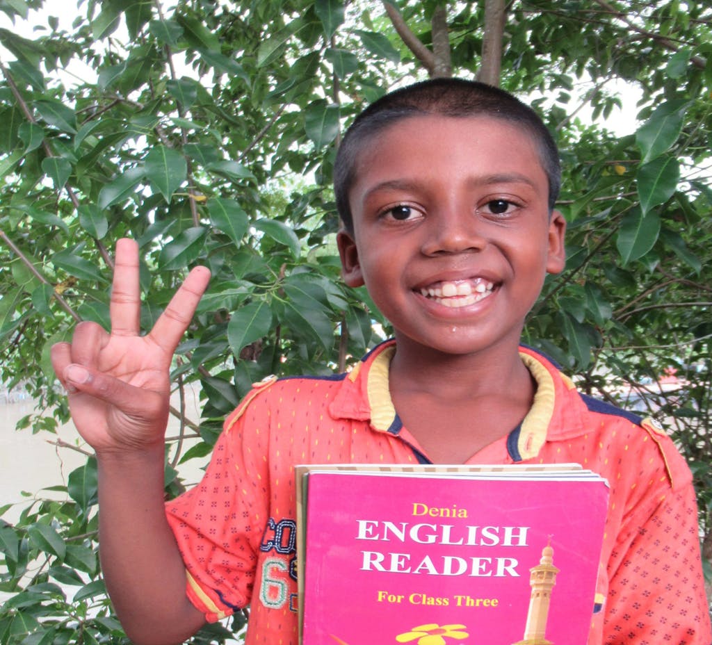 Mustakin, a sponsor child from Bangladesh
