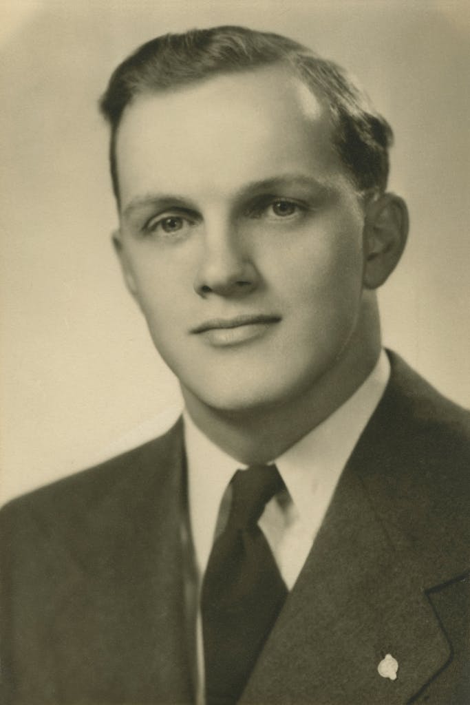 Portrait of Larry Ward as a young adult