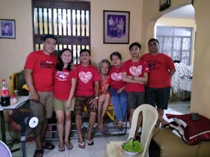 Knowing God help Jhulian more fully appreciate his large family in the Philippines.