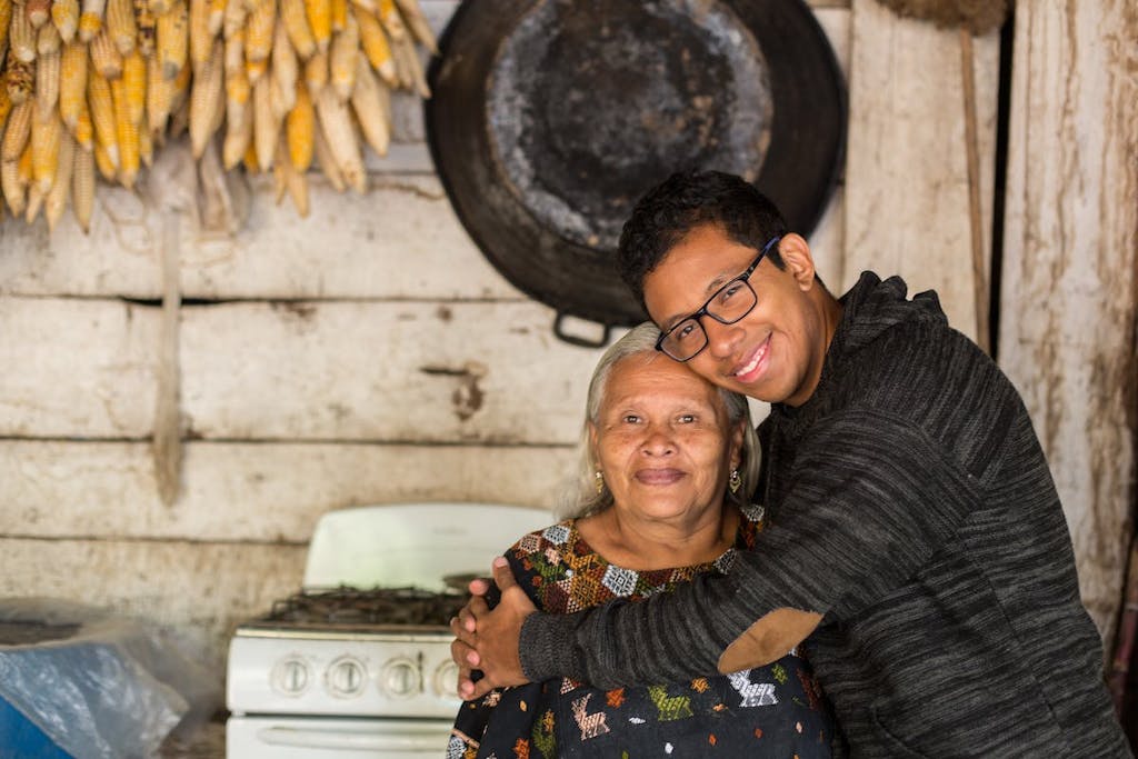 Marta is loving embraced by the next generation, whose lives she has changed forever.