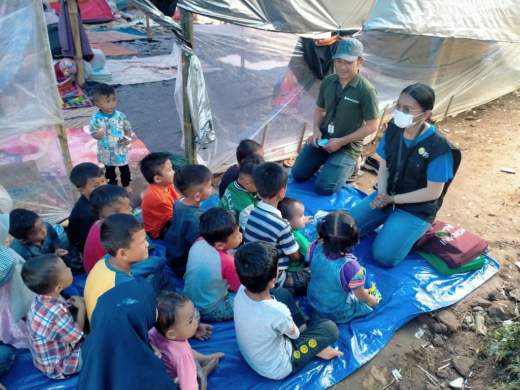 FH Kids Clubs Help Children Flourish after Disaster in Indonesia