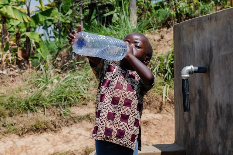 With access to clean water, Athalie’s family can grow and flourish. 