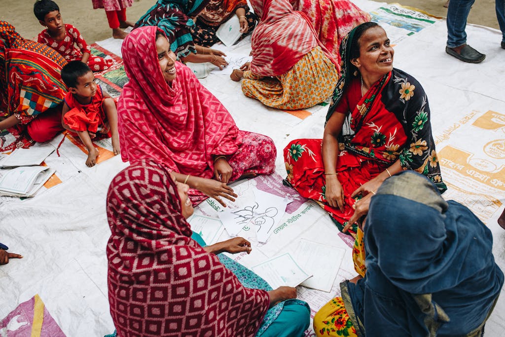 Surjhomukhi Women being helped by FH.org