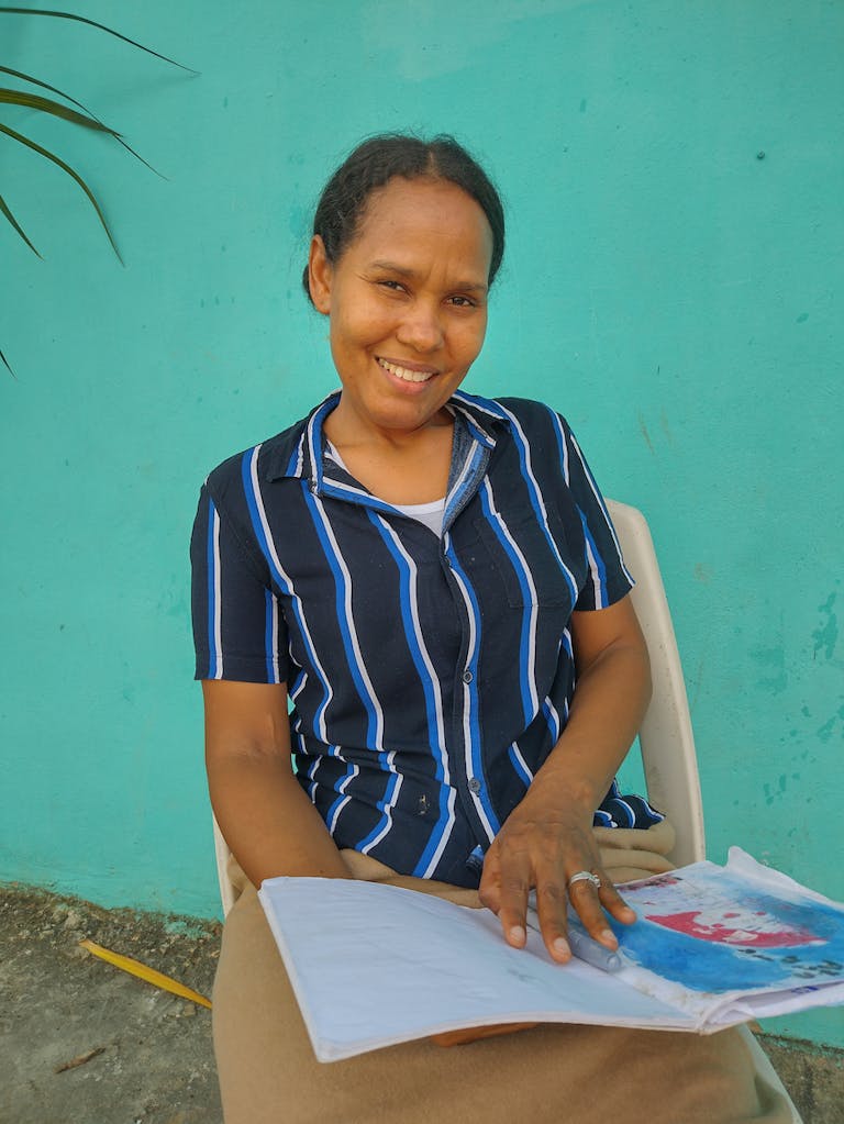 Dulce attended the Children Opening Doors for the Future-Parent School, which taught her to improve