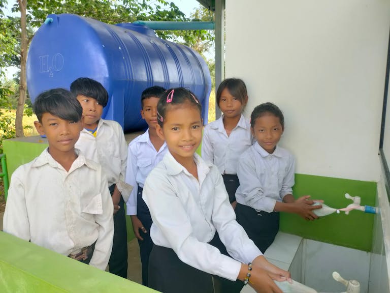 Students can now wash their hands and protect themselves from disease