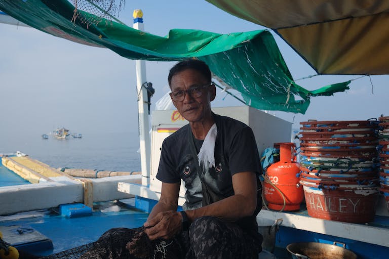 Lery’s father worked on fishing boats to help his children have a better life.