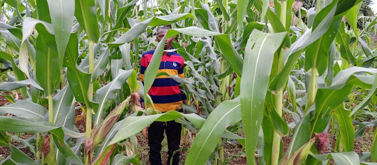 Your kindness means people like Christophe in Burundi are learning about climate-smart farming