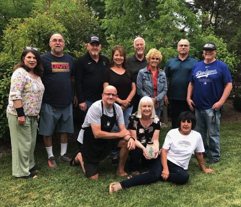 Jeff and Cathy’s small group at Sagebrush Church